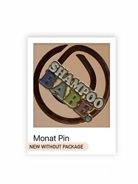Shampoo Babe Enamel Pin - Pastel Multi-Color